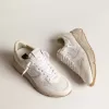 Running Sole voor dames van mesh en wit nappa