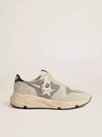 Running Sole voor dames, versierd met Swarovski-kristallen en een ivoorkleurige ster