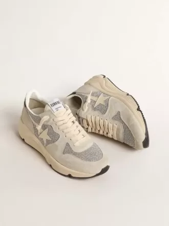 Running Sole voor dames, versierd met Swarovski-kristallen en een ivoorkleurige ster