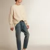 Slim fit herenjeans met medium wassing