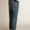 Slim fit herenjeans met medium wassing