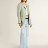 Soul Star in wit nappa met metallic zilveren leren hielstuk Soul Star in wit nappa met metallic zilveren leren hielstuk