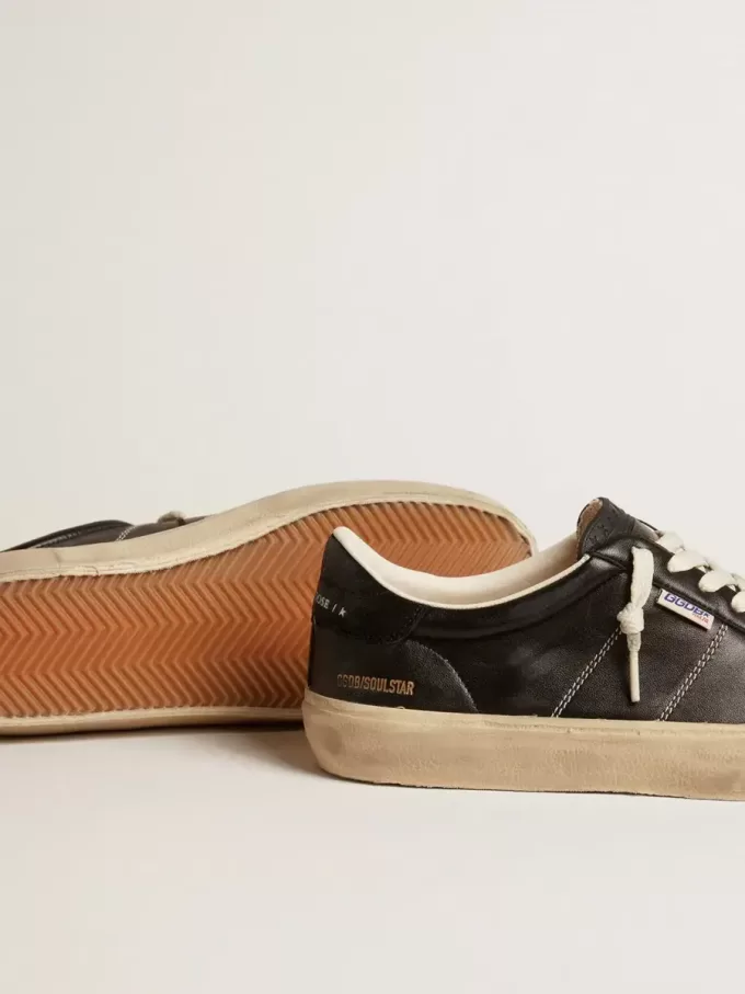 Soul Star voor heren in zwart bio-based nappa