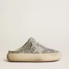 Space-Star Sabot voor dames in glitter met ijsgrijze ster en lipje