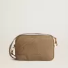 Star Bag in saliegroen leer met ton sur ton ster