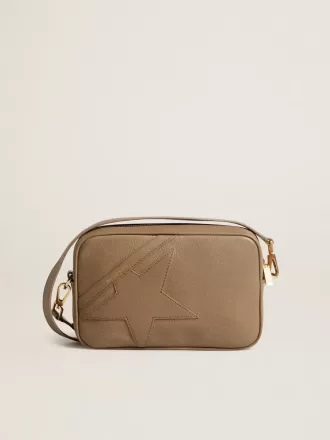 Star Bag in saliegroen leer met ton sur ton ster