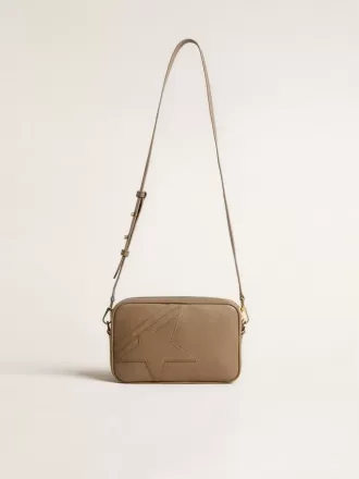 Star Bag in saliegroen leer met ton sur ton ster