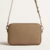 Star Bag in saliegroen leer met ton sur ton ster