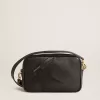 Star Bag in zwart leer met ton sur ton ster