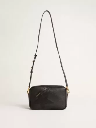 Star Bag in zwart leer met ton sur ton ster