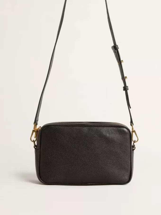 Star Bag in zwart leer met ton sur ton ster