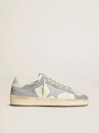 Stardan LTD in nappa en suède met leren ster en nappa hielstuk