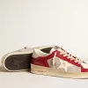 Stardan LTD voor heren van mesh en nubuck met nappa ster en leren hielstuk