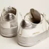 Stardan sneakers met zilverkleurige metalen ster en hielstuk