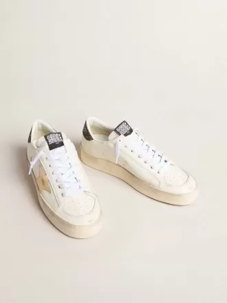 Stardan voor dames met gouden ster en glitter hielbandje