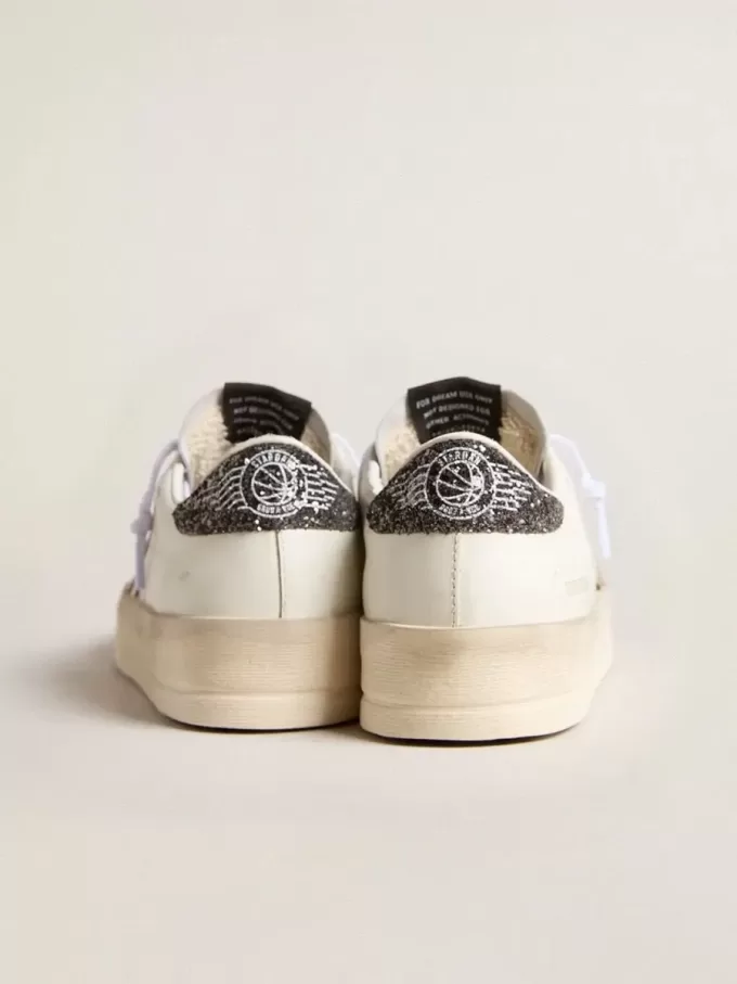 Stardan voor dames met gouden ster en glitter hielbandje
