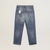 Stretchjeans voor jongens in blauw denim