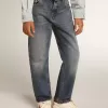 Stretchjeans voor jongens in blauw denim