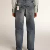 Stretchjeans voor jongens in blauw denim