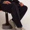 Super-Star herenschoen van leer met zwarte ster