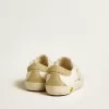 Super-Star Junior met lila leren ster en glitter hiellip