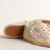 Super-Star LTD in ecru met Swarovski-kristallen hiellip