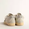Super-Star LTD in ecru met Swarovski-kristallen hiellip