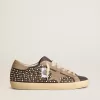 Super-Star LTD in grijs nubuck met Swarovski-parels en suède ster