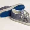 Super-Star LTD in multicolor glitter met zilverkleurige metallic leren ster