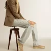 Super-Star LTD in wit gaas en roze nubuck met Swarovski-kristallen op de hiel