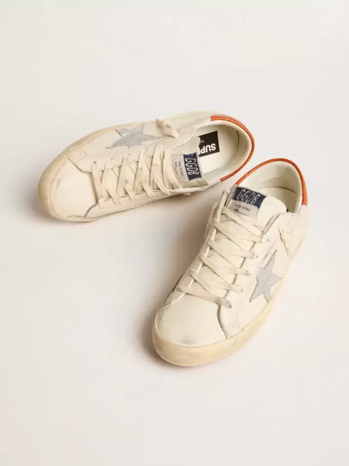 Super-Star LTD met zilveren leren ster en haklip met krokodillenprint