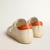 Super-Star LTD met zilveren leren ster en haklip met krokodillenprint