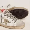 Super-Star LTD voor dames met blauwe hielband en Swarovski-kristallen ster