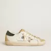 Super-Star LTD voor dames met leren ster en Swarovski-kristallen hiellip