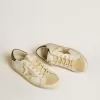 Super-Star LTD voor dames met leren ster en Swarovski-kristallen hiellip