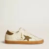Super-Star LTD voor dames met militair groene nubuck ster en hiellip
