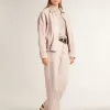Super-Star LTD voor dames met militair groene nubuck ster en hiellip