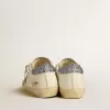 Super-Star LTD voor dames met suède ster en hielbandje met Swarovski-kristallen