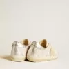 Super-Star LTD voor dames met Swarovski-kristallen en rookgrijze leren ster