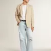 Super-Star LTD voor heren in nappa met metallic ster en nubuck hielstuk
