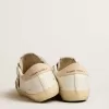 Super-Star sneakers voor heren met bruine suède ster en roze hielstuk