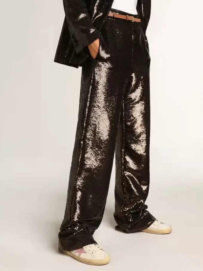 Super-Star voor dames in wit nappa met roze metallic leren ster