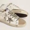 Super-Star voor dames met zebraprint ponyhuidster