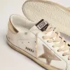 Super-Star voor heren met gouden glitterrand en letters