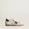 Super-Star Young in nappa met een gedrukte ster en zwarte hielband