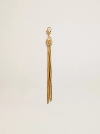 Tassenketting van goudkleurig messing
