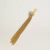 Tassenketting van goudkleurig messing
