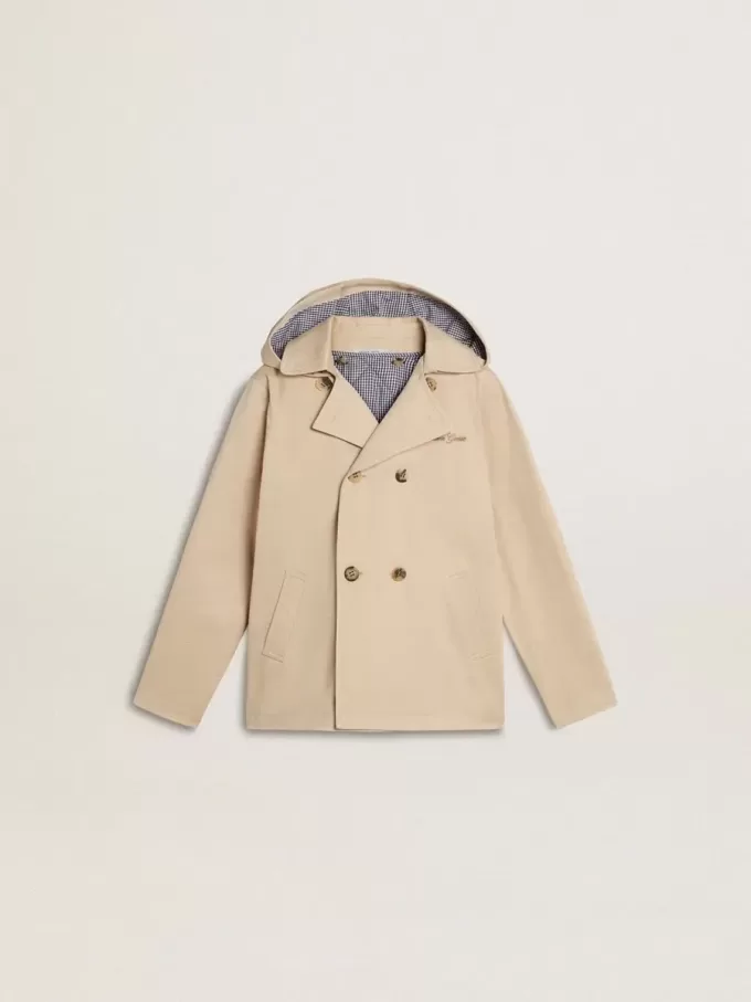 Trenchcoat voor kinderen met uitneembaar binnenvest