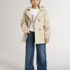 Trenchcoat voor kinderen met uitneembaar binnenvest