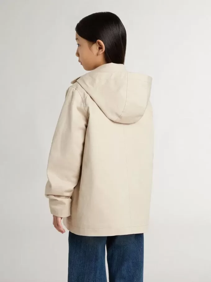 Trenchcoat voor kinderen met uitneembaar binnenvest